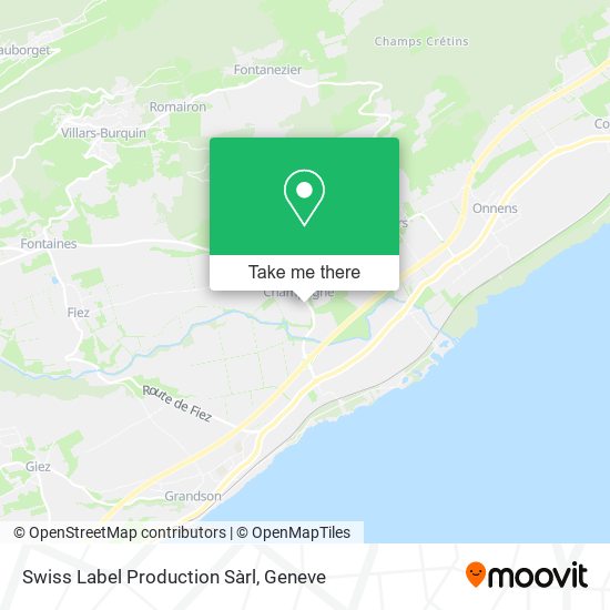 Swiss Label Production Sàrl map