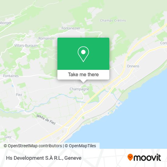 Hs Development S.À R.L. map