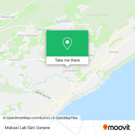 Mabasi Lab Sàrl map