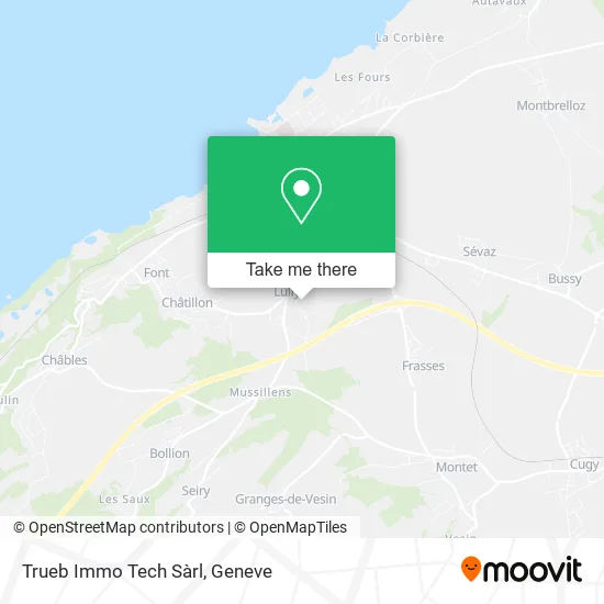 Trueb Immo Tech Sàrl map