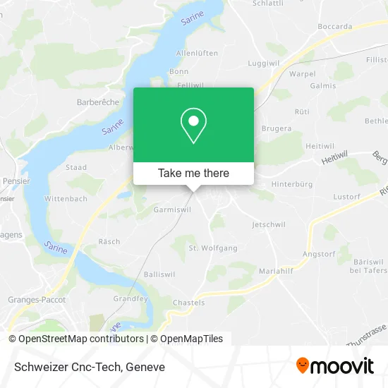 Schweizer Cnc-Tech map