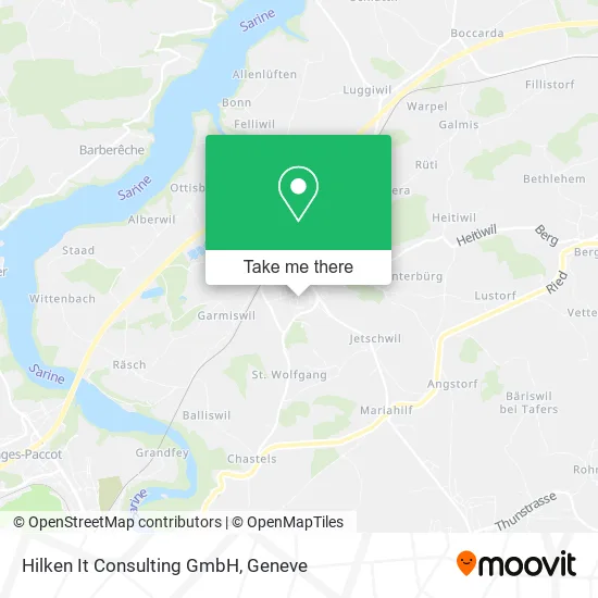 Hilken It Consulting GmbH map