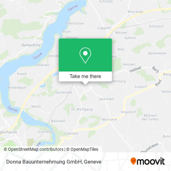 Donna Bauunternehmung GmbH map