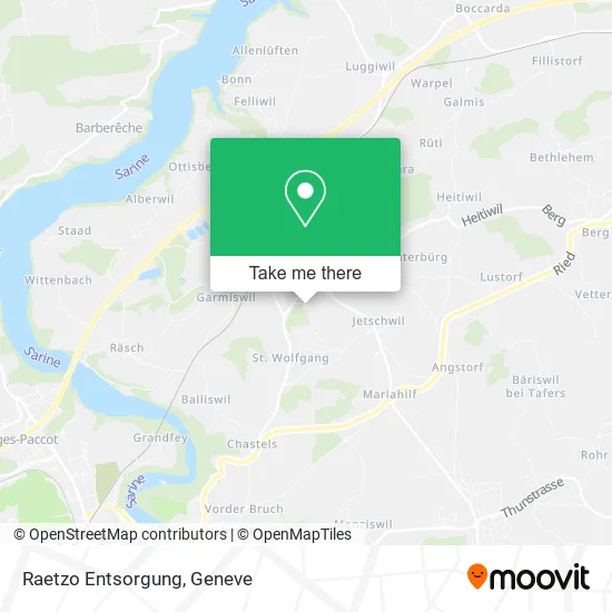 Raetzo Entsorgung map