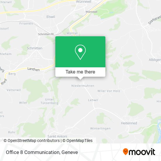 Office 8 Communication map