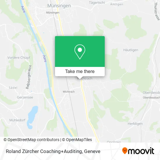 Roland Zürcher Coaching+Auditing map