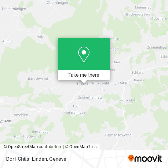 Dorf-Chäsi Linden map