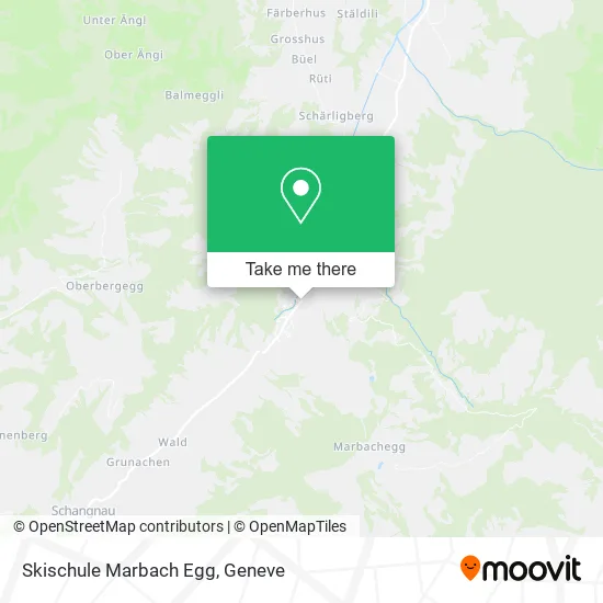 Skischule Marbach Egg map