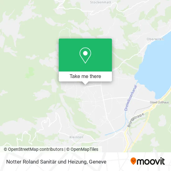 Notter Roland Sanitär und Heizung map