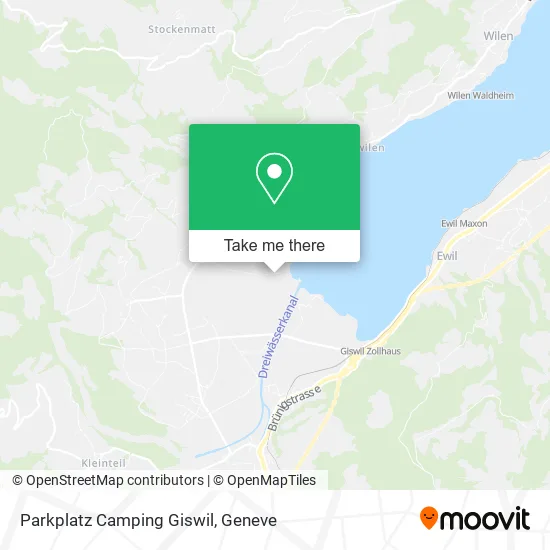 Parkplatz Camping Giswil map
