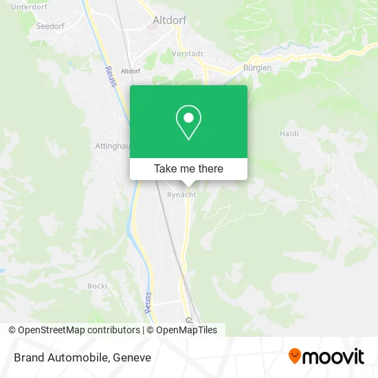 Brand Automobile map