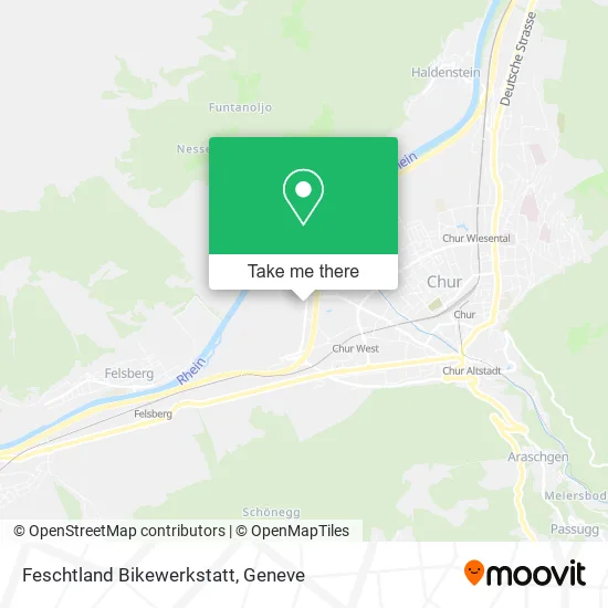 Feschtland Bikewerkstatt map