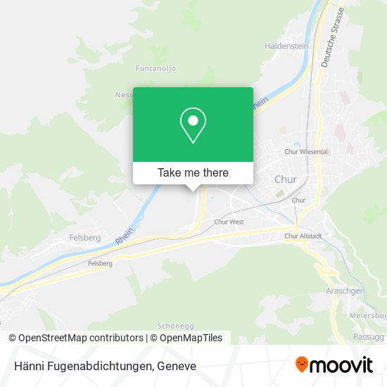 Hänni Fugenabdichtungen map