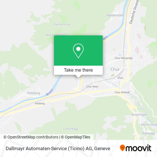 Dallmayr Automaten-Service (Ticino) AG map