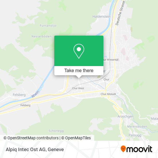 Alpiq Intec Ost AG map