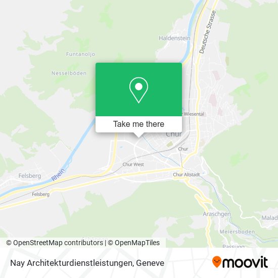 Nay Architekturdienstleistungen map