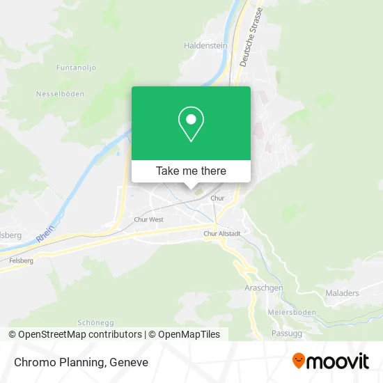Chromo Planning map