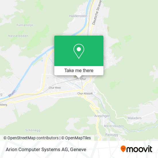 Arion Computer Systems AG map