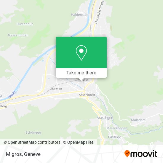 Migros map