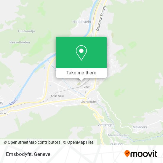 Emsbodyfit map