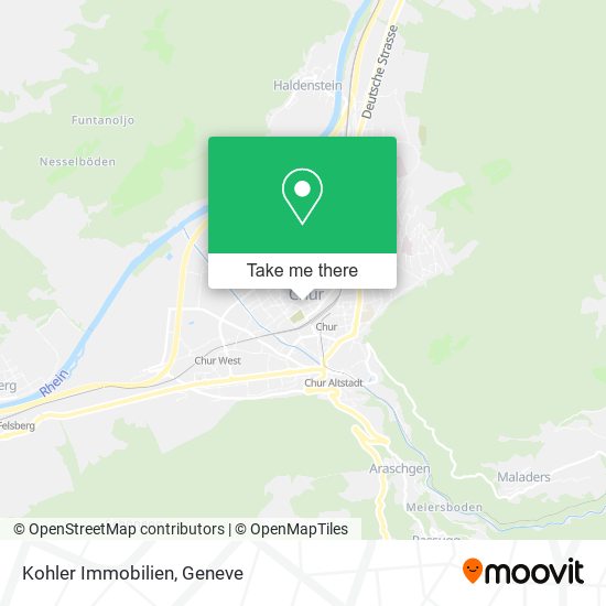 Kohler Immobilien map