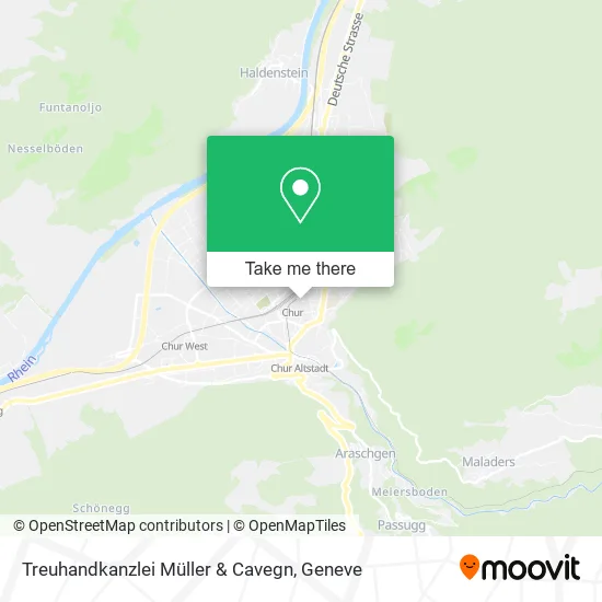 Treuhandkanzlei Müller & Cavegn map