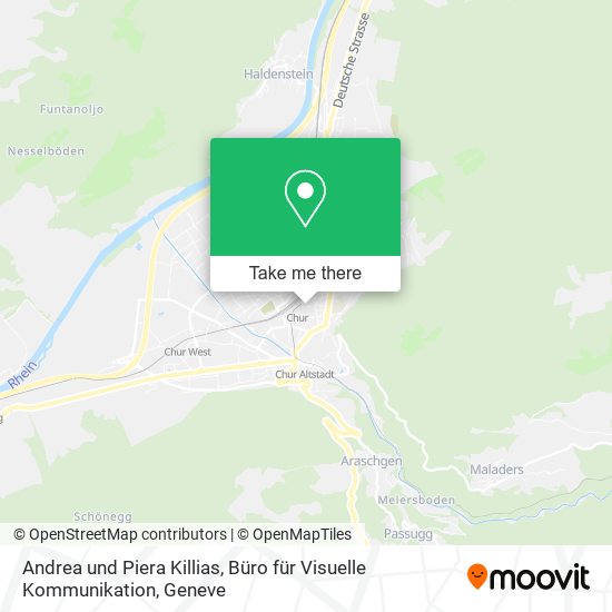 Andrea und Piera Killias, Büro für Visuelle Kommunikation map