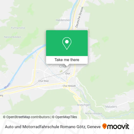 Auto und Motorradfahrschule Romano Götz map