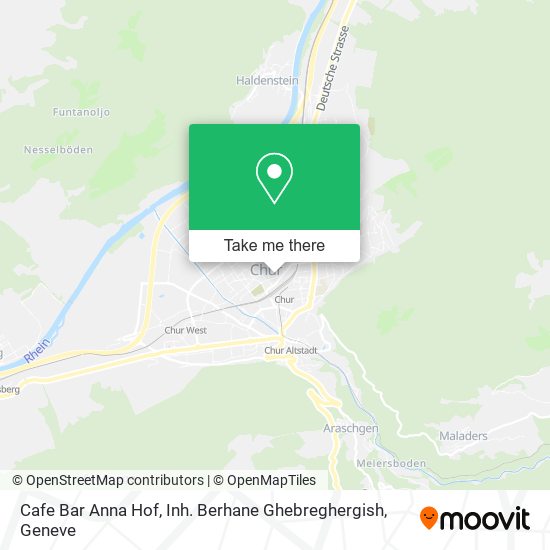 Cafe Bar Anna Hof, Inh. Berhane Ghebreghergish map