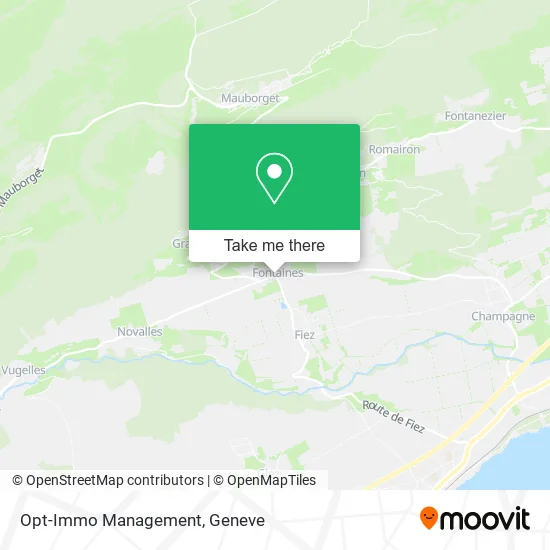 Opt-Immo Management map