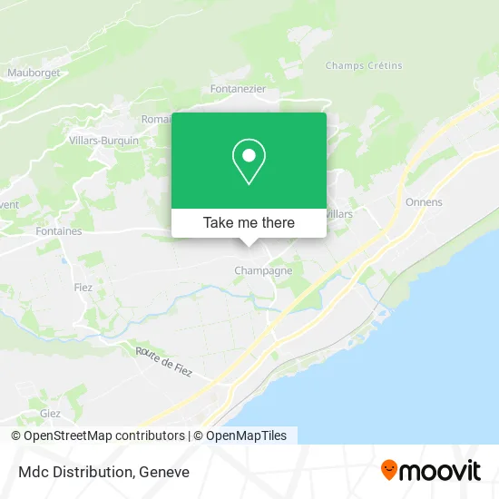 Mdc Distribution map