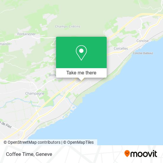 Coffee Time map