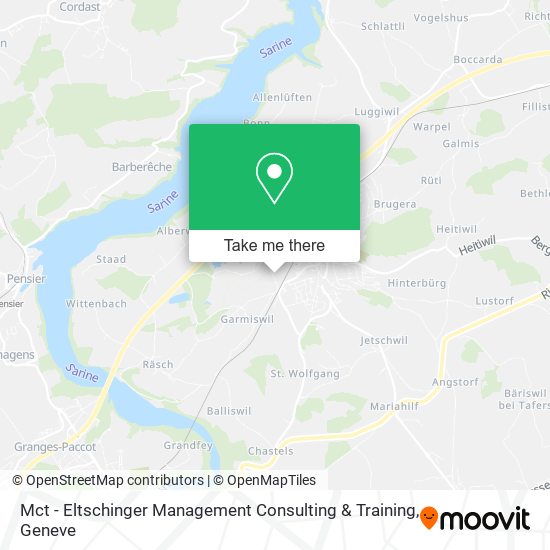 Mct - Eltschinger Management Consulting & Training map