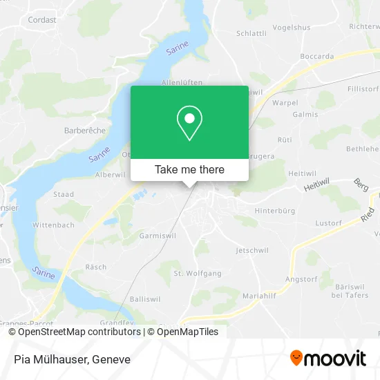 Pia Mülhauser map