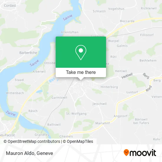 Mauron Aldo map