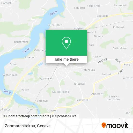 Zoomarchitektur map