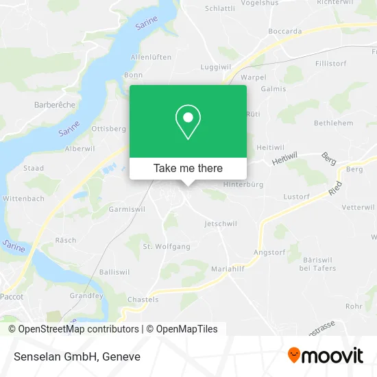 Senselan GmbH map