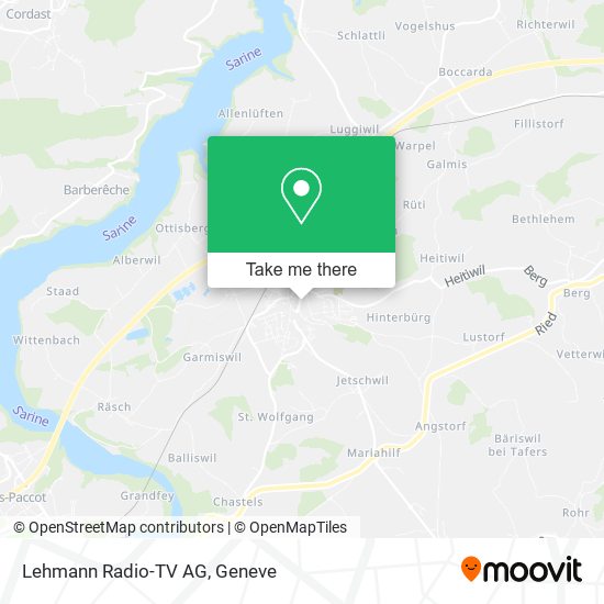Lehmann Radio-TV AG map