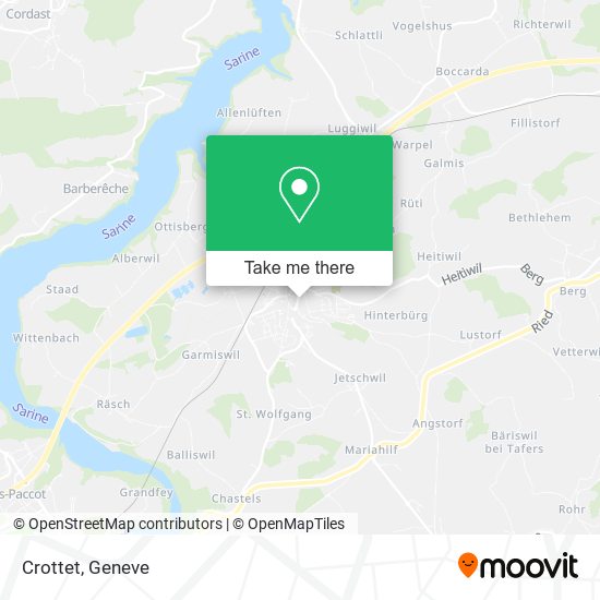 Crottet map