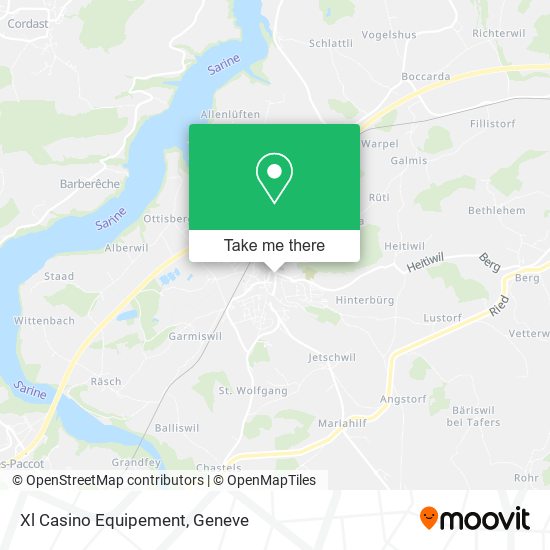 Xl Casino Equipement map