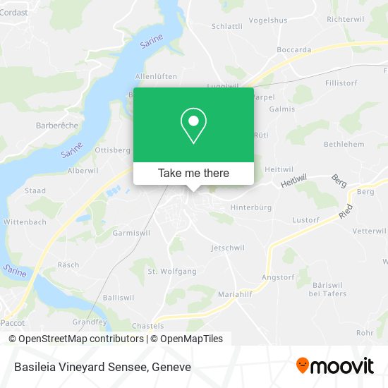 Basileia Vineyard Sensee map