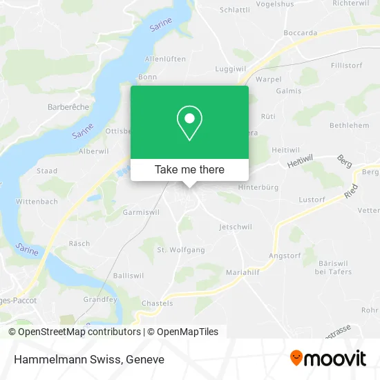 Hammelmann Swiss map