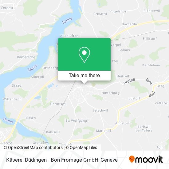 Käserei Düdingen - Bon Fromage GmbH map
