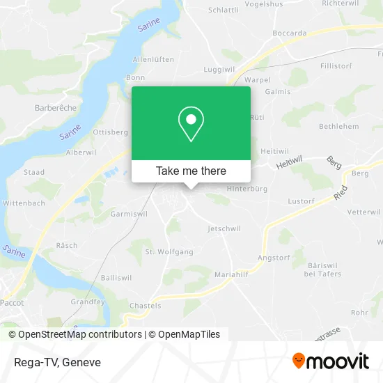 Rega-TV map