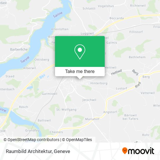Raumbild Architektur map