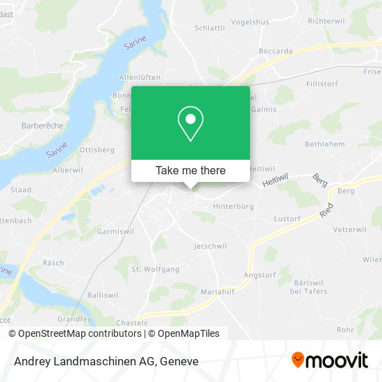 Andrey Landmaschinen AG map