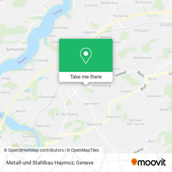 Metall-und Stahlbau Haymoz map