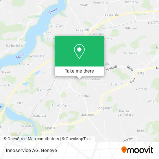 Innoservice AG map