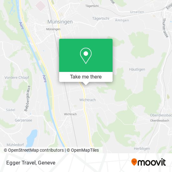 Egger Travel map