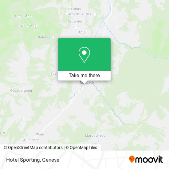 Hotel Sporting map